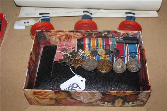 WWI & MBE medal group to Capt. Herbert Oakes-Jones, Royal Fusiliers, with Order of St John, etc.(-)